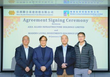 Asia Allied Infrastructure Holdings Limited Announces Major Transaction: Acquisition of Controlling Stake in Modern Living Investments Holdings Limited