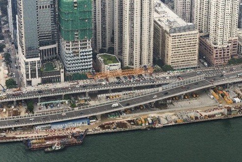 中环湾仔绕道 - 北角段隧道和东区走廊连接路工程