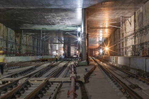 MTR: Guangzhou-Shenzhen - Hong Kong Express Rail Link: Trackwork and overhead Line System